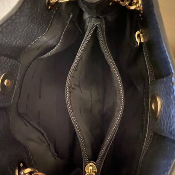 Michael Kors Black Leather crossbody bag EUC - Picture 13 of 13